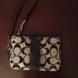 Coach wristlet bag